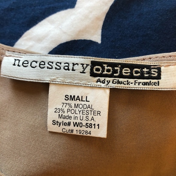 Necessary objects tan dress with cold shoulders - Picture 2 of 2